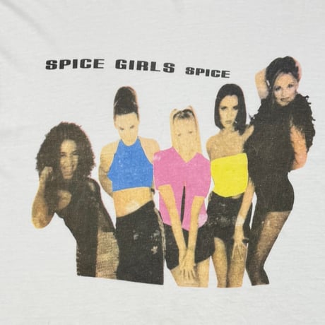 SPICE GIRLS MEMBER ILLUST BOOTLEG WHITE FITS LARGE 0630