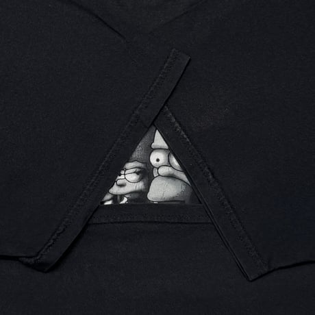 THE SIMPSONS SOPRANOS PARODY BLACK GILDAN XL 1852