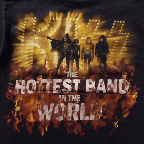 KISS THE HOTTEST BAND IN THE WORLD ALIVE / WORLDWIDE '96'97 MURINA LARGE 0260