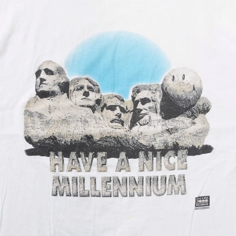 OLD&VINTAGE HAVE A NICE MILLENNIUM LARGE WHITE 1917