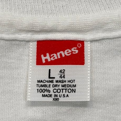 JANET JACKSON RHYTHM NATION WORLD TOUR 1990 WHITE HANES LARGE 1709