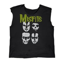 MISFITS 4 FACE SKUKL FIEND CLUB SLEEVELESS FITS XL 2114