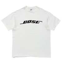 BOSE LOGO TEE WHITE HANES LARGE 8835