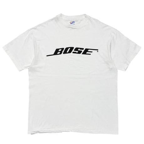 BOSE LOGO TEE WHITE HANES LARGE 8835