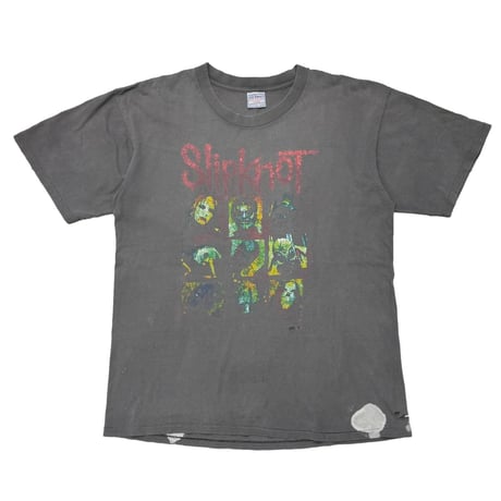 Slipknot SQUARE MEMBER 9 FACE FADED BLACK ALL SPORT XL 1143