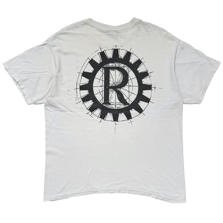 RAGE AGAINST THE MACHINE 1997 NUNS AND GUNS WHITE GINAT FITS XL 8035