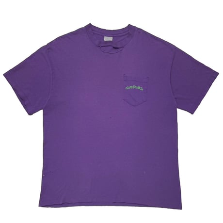 CAMEL LOGO POCKET TEE PURPLE FITS XL 2560