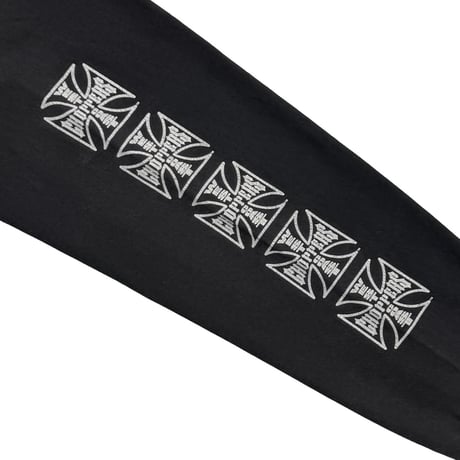 WEST COAST CHOPPERS IRON CROSS LONG BEACH LA LS BLACK XXXL 1173
