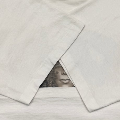 JANET JACKSON 1993 WORLD TOUR WHITE FRUIT OF THE LOOM LARGE 9502