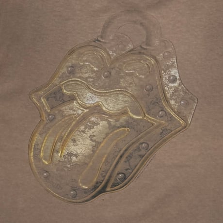 THE ROLLING STONES PADROCK TONGUE NO SECURITY TOUR SLLEVELESS FADED BROWN FITS XL 3278