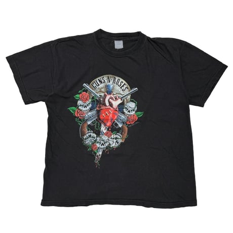 GUNS N' ROSES PISTOL HEART BACK DAGGER EURO XL 1267