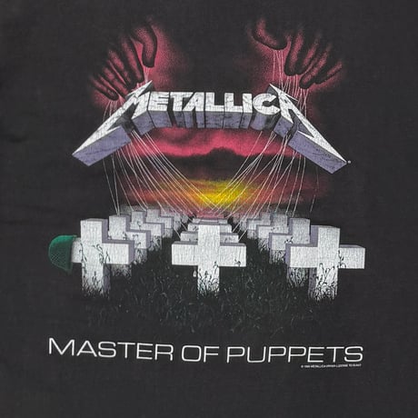 METALLICA MASTER OF PUPPETS GIANT BY TULTEX XL 5039