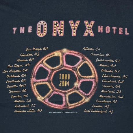 BRITNEY SPEARS THE ONYX HOTEL TOUR 2004 BLACK ANVIL LARGE 2144