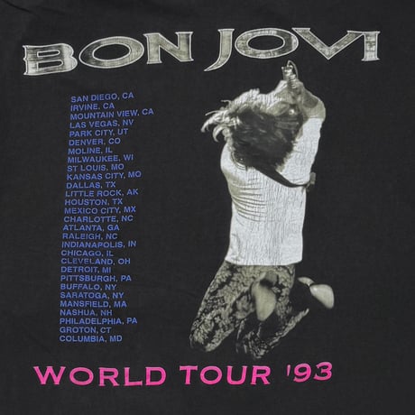 BON JOVI WORLD TOUR 1993 BROCKUM LARGE 1352