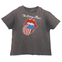 THE ROLLING STONES AMERICAN FLAG TONGUNE NORTH AMERICAN TOUR 1981 FITS LARGE 1383