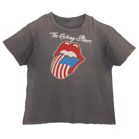 THE ROLLING STONES AMERICAN FLAG TONGUNE NORTH AMERICAN TOUR 1981 FITS LARGE 1383