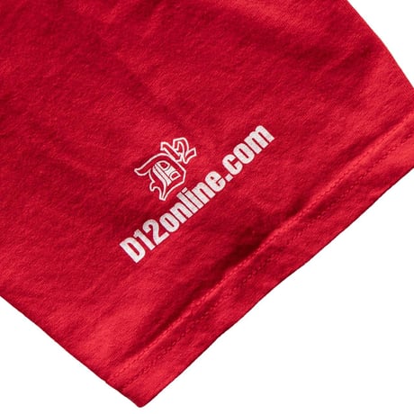 D12 DIRTY 12 RED GILDAN LARGE 1865