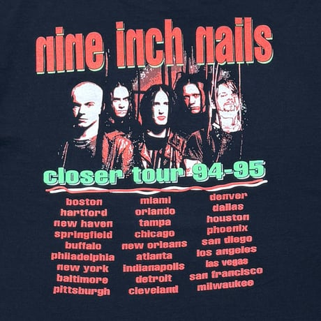 NINE INCH NAILS CLOSER TO 1994-95 ALL SPORT XL 9231