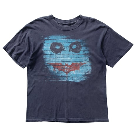 THE DARK KNIGHT JOKER WHY SO SERIOUS? NAVY FITS LARGE 1452