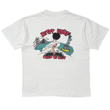 BETTY BOOP 1992 COAST TO COAST LINK PRINT WHITE MURINA LARGE 9104