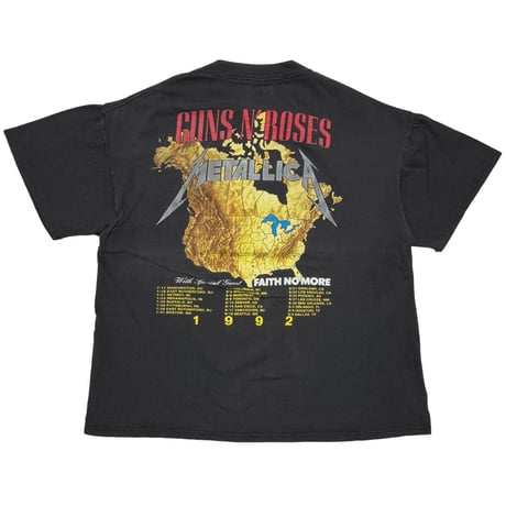 GUNS N' ROSES METALLICA WITH SPECIAL GUEST FAITH NO MORE BROKUM XL 2397