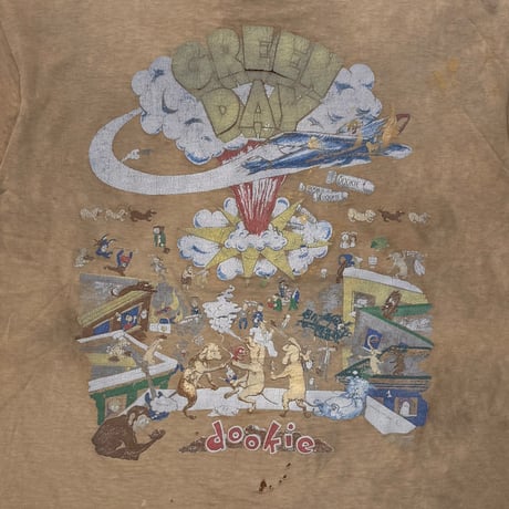 GREEN DAY DOOKIE 1994 TOUR HANES XL 0295