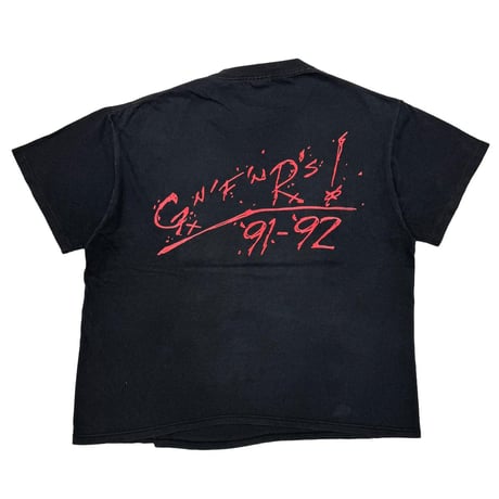 GUNS N' ROSES 1991 SKULL GUN AMERICAN FLAG BROCKUM XL 8063