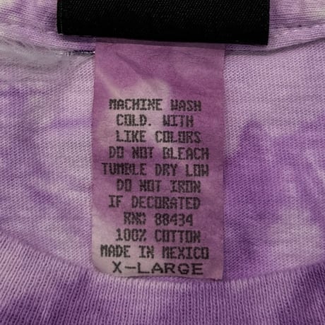 RAGE AGAINST THE MACHINE 1999 BARBARA KRUGER TIE DYE GIANT XL 7356