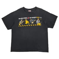 THE ROLLING STONES NO SECURITY TOUR 1999 BLACK SOFTEE XL 6772