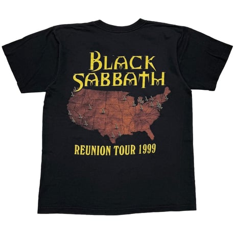 BLACK SABBATH REUNION 1999 BACK MAP ROYAL AVALON LARGE 5682