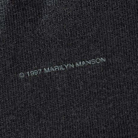 MARILYN MANSON CENTER RING STEDMAN BY HANES LARGE 1763