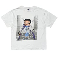 BETTY BOOP 1995 DKNY PARODY BBNY WHITE XL 9021