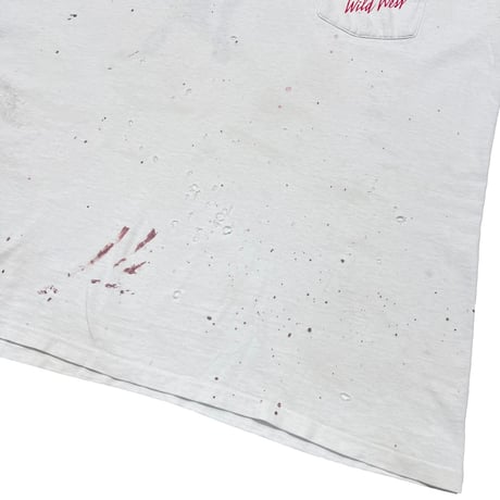 Marlboro WILD WEST MAN POCKET SLEEVELESS WHITE ONEITA XL 3460