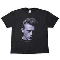 JAMES DEAN BIG FACE PURPLE BLACK HANES XL 3987