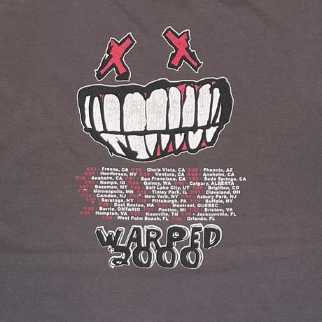 GREEN DAY WARPED TOUR CHARCOAL XL 8071