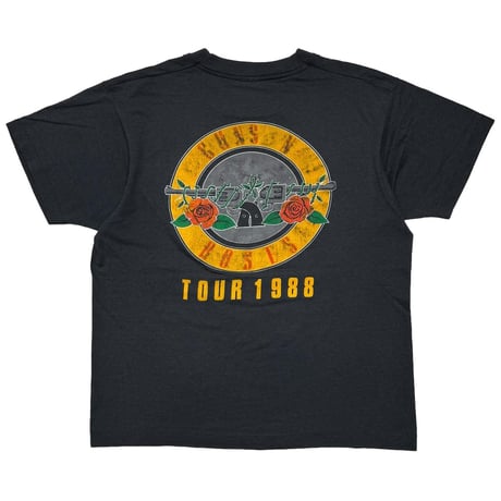 AEROSMITH GUNS N' ROSES DERMANENT VACATION TOUR 1988 FITS LARGE 1218