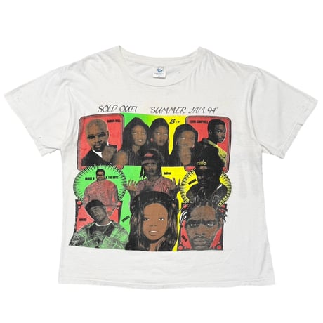 SUMMER JAM '94 PHAT FUNKDAFIED WHITE XL A028