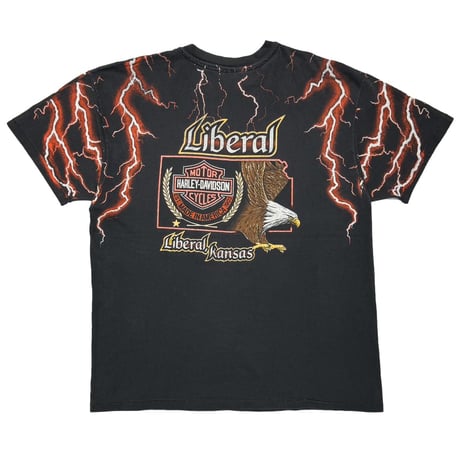 HARLEY DAVIDSON THUNDER & LIGHTNING ORANGE OVP KANSAS XL 9525