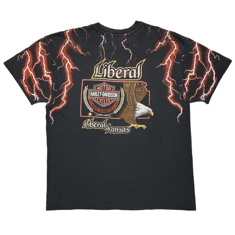 HarleyDavidson 【Thunder Lightning】 U.S.A HARLEY DAVIDSON THUNDER & LIGHTNING ORANGE OVP