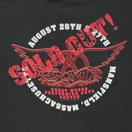 AEROSMITH GET A GRIP BACK SLOD OUT GIANT BY ANVIL XL 1588