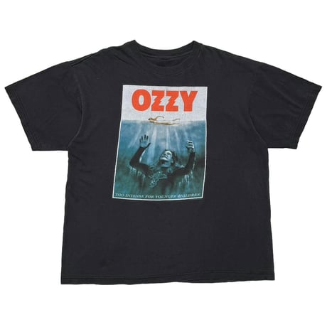 OZZY OSBOURNE JAWS PARODY TOO INTENSE FOR YONGER CHILDREN FITS XL 8441