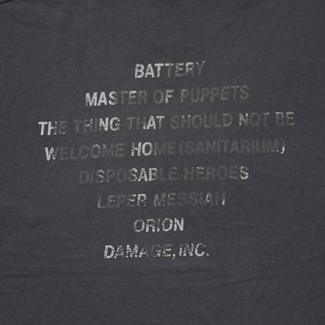 METALLICA MASTER OF PUPETTS 1994 GIANT BY TULTEX XL 0886