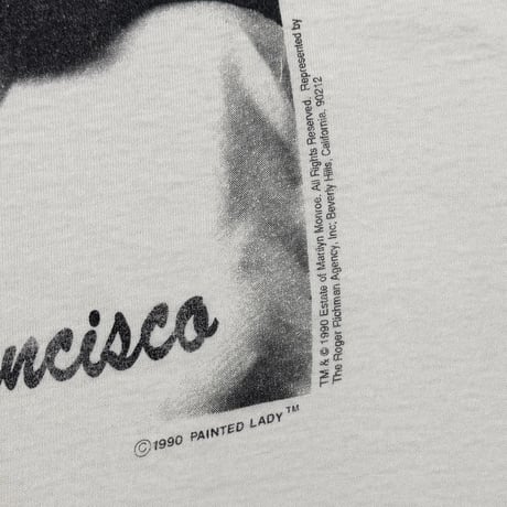 MARILYN MONROE SAN FRANCISCO MONOCHROME FILM WHITE XL 2478