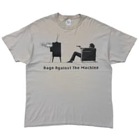 RAGE AGAINST THE MACHINE MAXELL PARODY FUCK YOU I WON'T DO WHAT YOU TELL ME GILDAN XL 4160