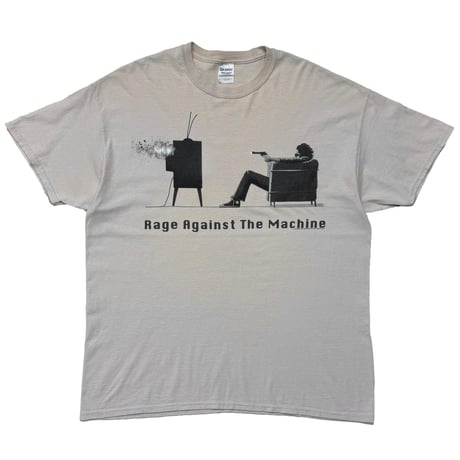 RAGE AGAINST THE MACHINE MAXELL PARODY FUCK YOU I WON'T DO WHAT YOU TELL ME GILDAN XL 4160