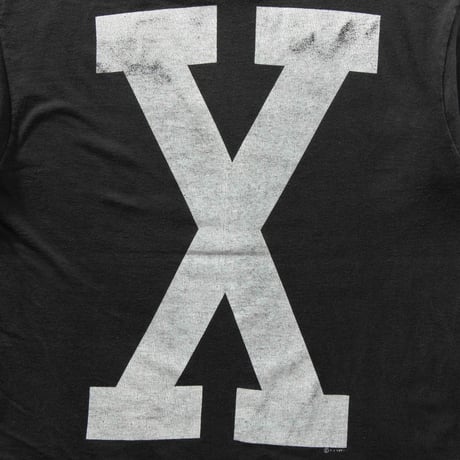 OLD&VINTAGE	1991 X LOGO DOUBLE SIDE FRUIT OF THE LOOM LARGE 7024