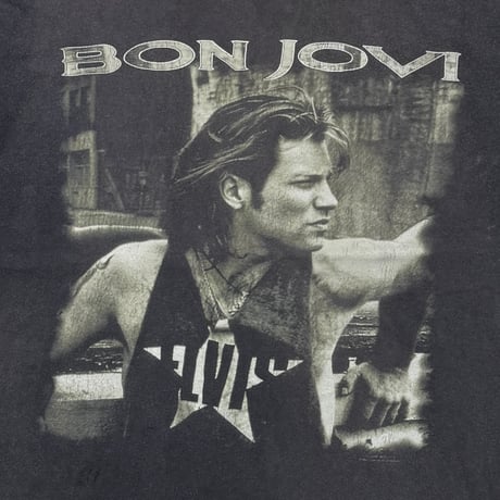 BON JOVI WORLD TOUR BACK JUMP BLACK BROCKUM XL 1929