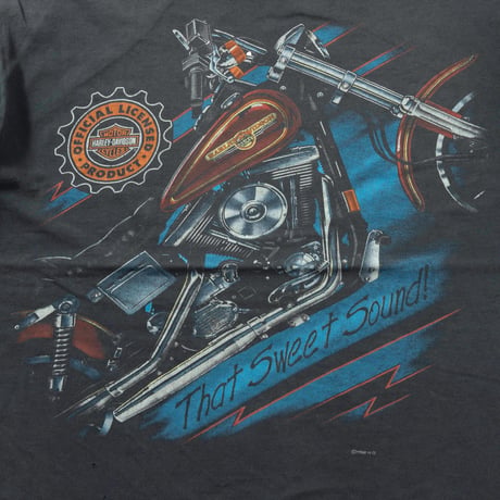 HARLEY DAVIDSON 1996 THAT SWEET SOUND! BACK EMBLEM XL 0414