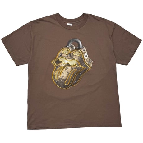 THE ROLLIING STONES NO SECURITY TOUR PADLOCK TONGUE BROWN MURINA LARGE 5708