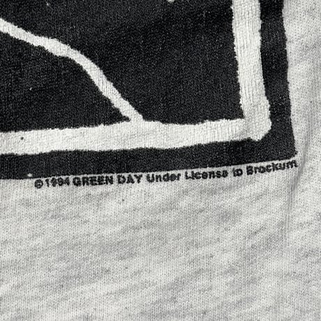 GREEN DAY 1994 BASKET CASE ASH GREY BROCKUM LARGE 1584